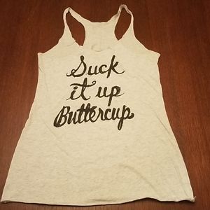 Heather grey tank top